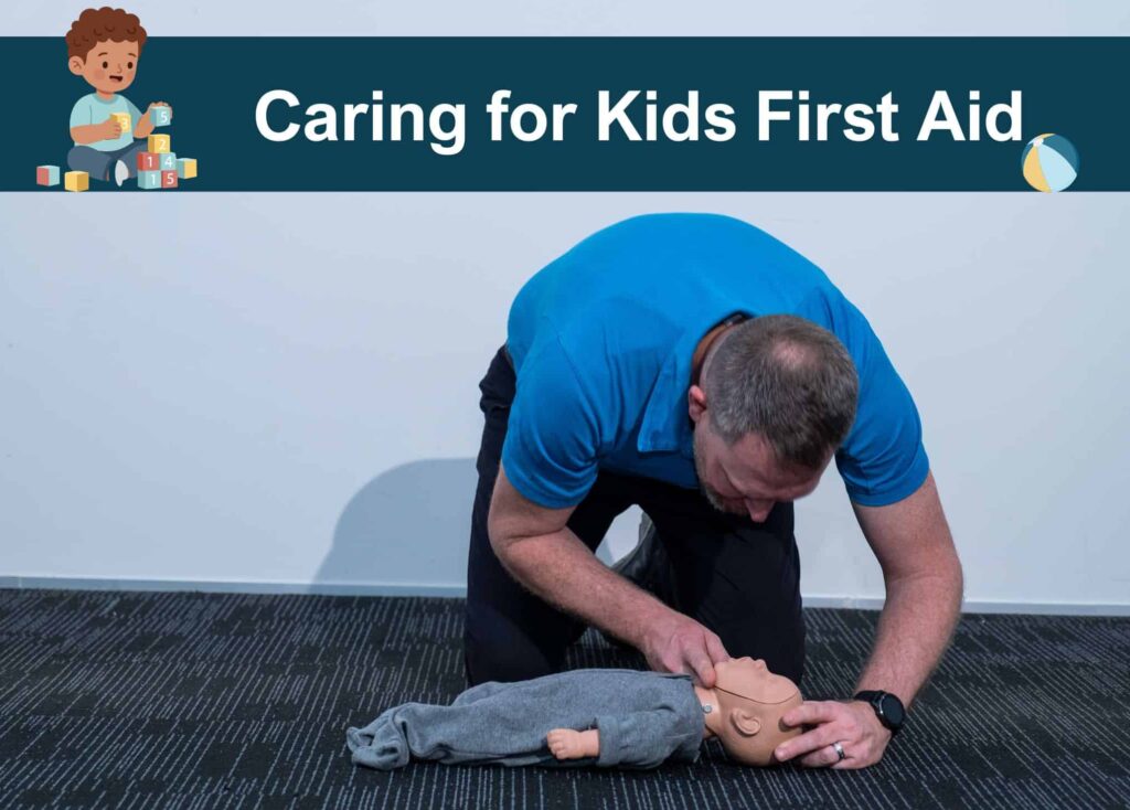 LifeCare Paramedic teaching First Aid for Infants