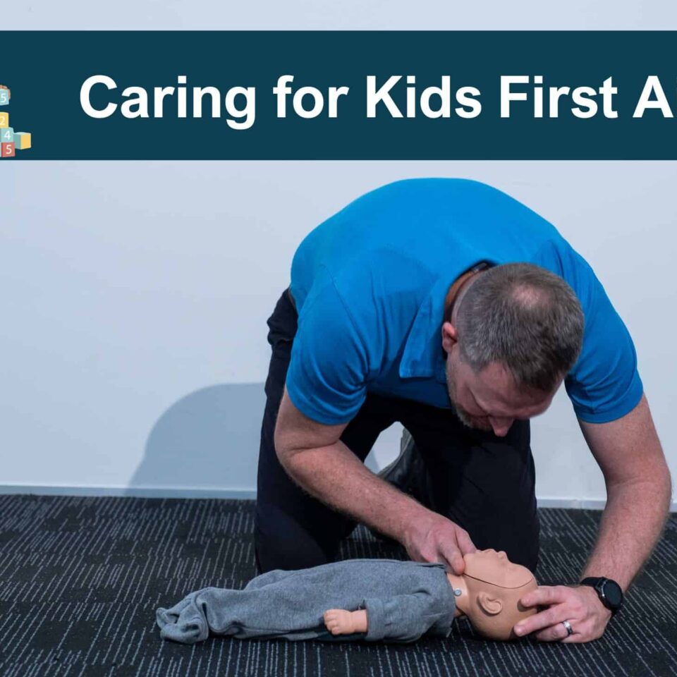 LifeCare Paramedic teaching First Aid for Infants